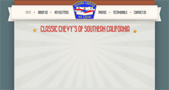 Desktop Screenshot of classicchevysofsocal.com